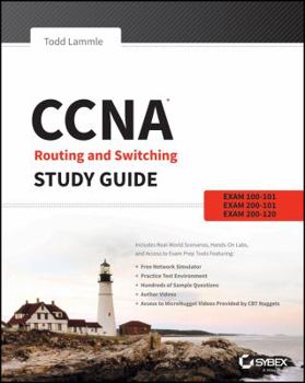 Paperback CCNA Routing and Switching Study Guide: Exams 100-101, 200-101, and 200-120 Book