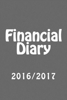 Paperback Financial Diary: 2016/17 Book