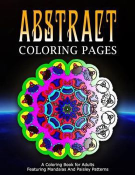 Paperback ABSTRACT COLORING PAGES - Vol.4: coloring pages for girls Book