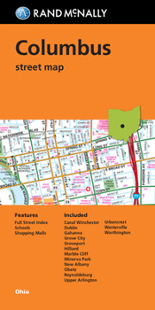Map Folded Map Columbus Oh Street Book
