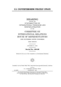 Paperback U.S. counterterrorism strategy update Book