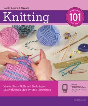 Spiral-bound Knitting 101: Master Basic Skills and Techniques Easily Through Step-By-Step Instruction [With DVD] Book