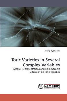 Paperback Toric Varieties in Several Complex Variables Book