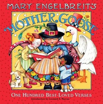 Hardcover Mary Engelbreit's Mother Goose: One Hundred Best-Loved Verses Book