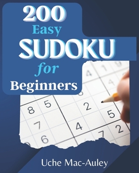 Paperback 200 Easy Sudoku For Beginners Book