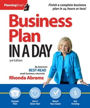 Paperback Business Plan in a Day Book