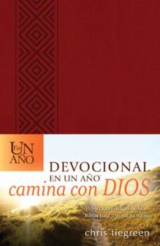 Hardcover Devocional En Un A?o -- Camina Con Dios: 365 Lecturas Diarias de la Biblia Para Renovar Tu Mente [Spanish] Book