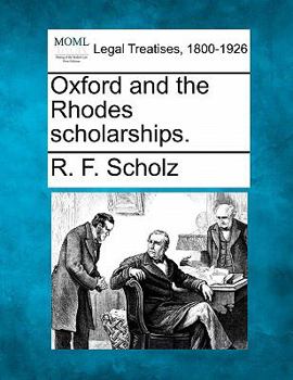 Paperback Oxford and the Rhodes Scholarships. Book