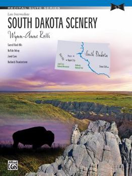 Paperback South Dakota Scenery: Sheet Book