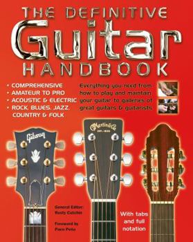 Paperback The Definitive Guitar Handbook Book
