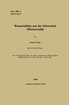 Paperback Wassermilben aus der Schwechat (Wienerwald) [German] Book