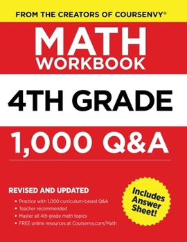 Paperback The Official 4th Grade Math Workbook 2020-2021 Book