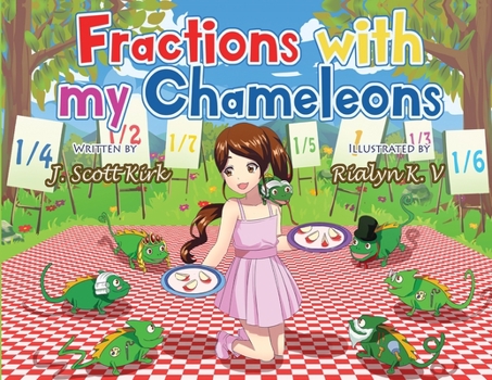 Paperback Fractions with My Chameleon Book