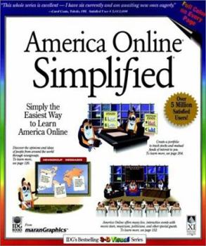 Paperback America Online Simplified Book
