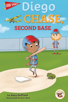 Hardcover Diego Chase, Second Base Book