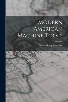 Paperback Modern American Machine Tools Book