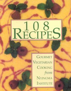 Paperback 108 Recipes: Gourmet Vegetarian Cooking Book