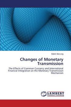 Paperback Changes of Monetary Transmission Book