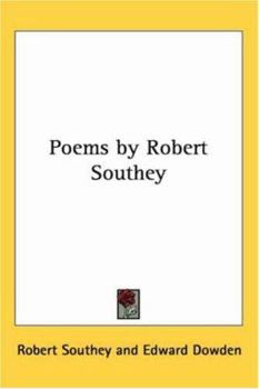 Paperback Poems by Robert Southey Book