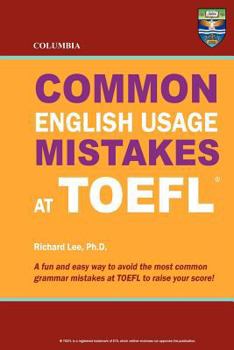 Paperback Columbia Common English Usage Mistakes at TOEFL Book