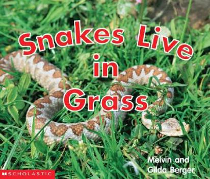 Paperback Snakes Live In Grass Book