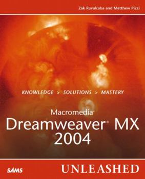 Paperback Macromedia Dreamweaver MX 2004 Unleashed Book