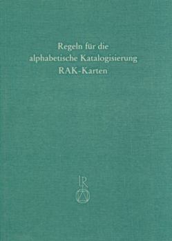 Paperback Sonderregeln Fur Kartographische Materialien (Rak-Karten) [German] Book