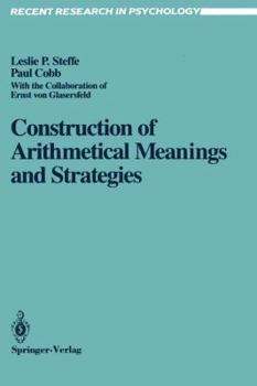 Paperback Construction of Arithmetical Meanings and Strategies Book