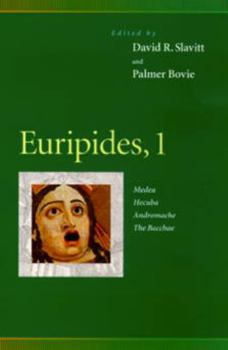 Paperback Euripides, 1: Medea, Hecuba, Andromache, the Bacchae Book