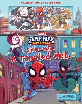 Hardcover Marvel's Super Hero Adventures Spider-Man: A Tangled Web Book