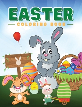 Paperback Easter Coloring Book: The Great Big Easter Egg Coloring Book for Kids Book