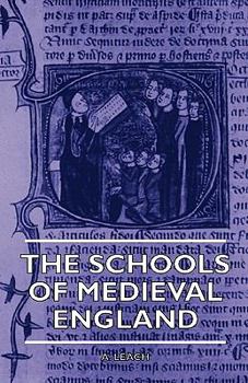 Paperback The Schools of Medieval England Book