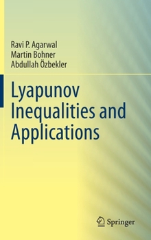 Hardcover Lyapunov Inequalities and Applications Book