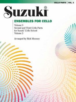 Paperback Ensembles for Cello, Vol 3 Book