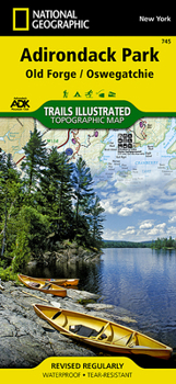 Loose Leaf Old Forge, Oswegatchie: Adirondack Park Map Book