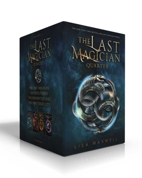 Paperback The Last Magician Quartet (Boxed Set): The Last Magician; The Devil's Thief; The Serpent's Curse; The Shattered City Book