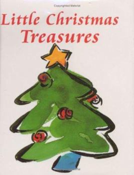 Hardcover Little Christmas Treasures [With Ribbon with 24k Gold-Plated Charm] Book