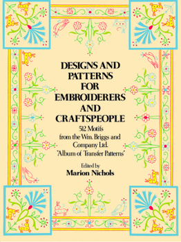 Paperback Designs and Patterns for Embroiderers and Craftspeople Book