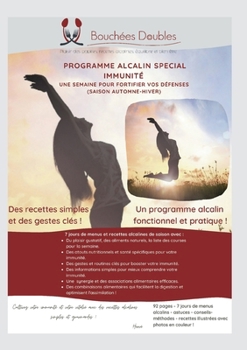 Paperback Programme alcalin spécial immunité: Une semaine pour fortifier votre immunité ! [French] Book