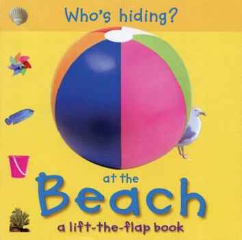 Board book Who's Hiding? at the Beach Book