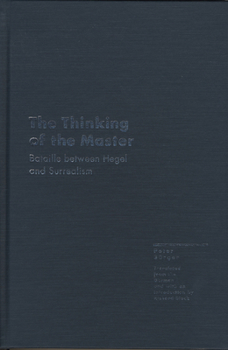 The Thinking of the Master: Bataille between Hegel and Surrealism - Book  of the Avant-Garde & Modernism Studies