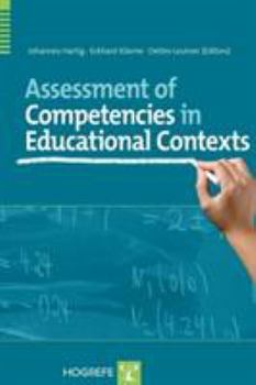 Hardcover Assessment of Competencies in Educational Contexts Book