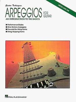 Paperback Arpeggios for Guitar Book