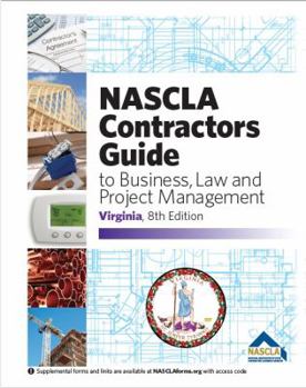 Spiral-bound NASCLA Contractors Guide to Business, Law and Project Management, Virginia Edition Book