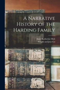 A Narrative History of the Harding Family