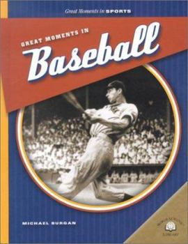 Library Binding Great Moments in Baseball Book