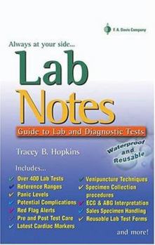 Spiral-bound Labnotes: Guide to Lab & Diagnostic Tests Book