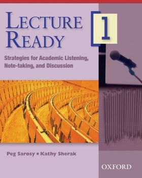 Paperback Lecture Ready 1: Strategies for Academic Listening, Note-Taking, and Discussion Book