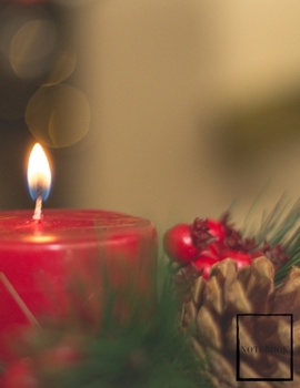 Christmas Time Lined Notebook Writing Pad Sketchbook: Unlined Ruled Pages Book (8.5 x 11 inches A4) - 100 Pages Journal II Planning, Drawing, Sketching, Writing (happy holidays)