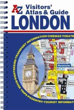 Spiral-bound A-Z London Visitors' Atlas and Guide Book